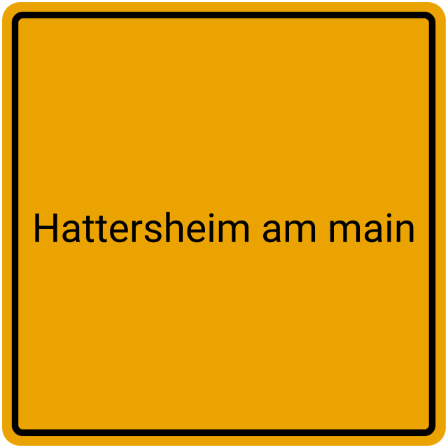 Meldebestätigung Hattersheim am Main